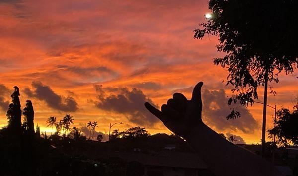 Sunrise in Kaimuki