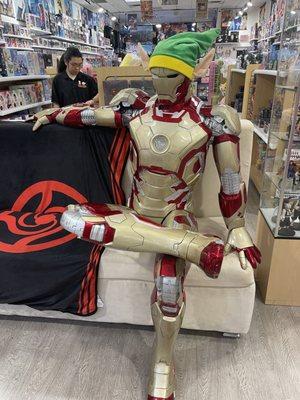 Front display Iron Man