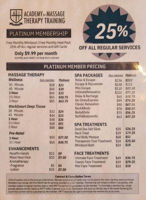 Platinum membership