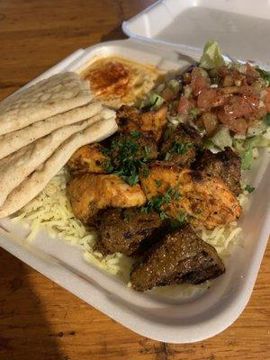 Combo Kabob Plate