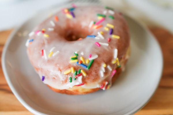 Sprinkle donuts