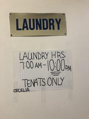 More laundry room posting from 214. She can't spell either.