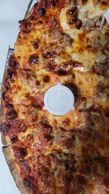 Sausage pizza