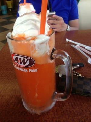 Orange float