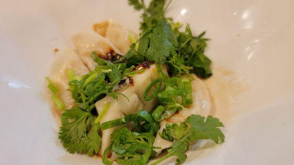 Dumplings w/ Chili Oil