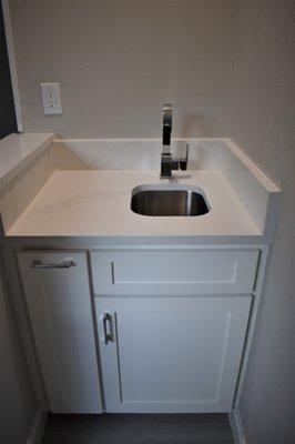 New wet bar