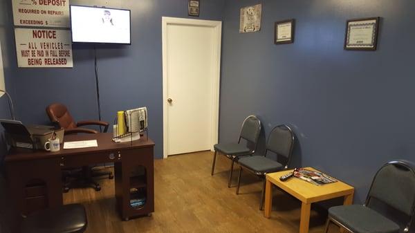 Newly renovated office for your comfort!