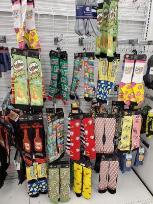 Different designs for Men's socks.