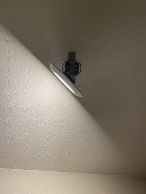 Light fixtures that fall out of the ceiling when the people above you are jumping off the couch and running laps around their apartment.