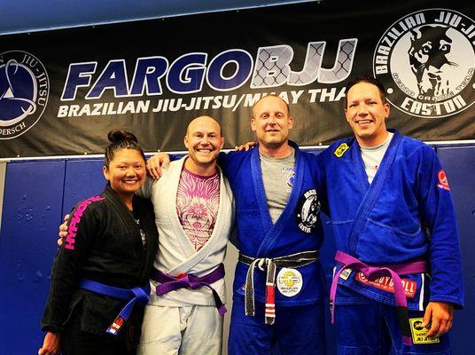 Surround yourself with highly motivated, like minded and positive people!  Try it FREE at www.FargoBJJ.com today!