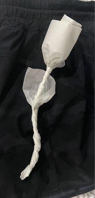 Rose made from paper napkin