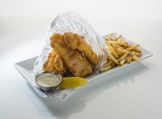 Beer-battered Fish & Chips