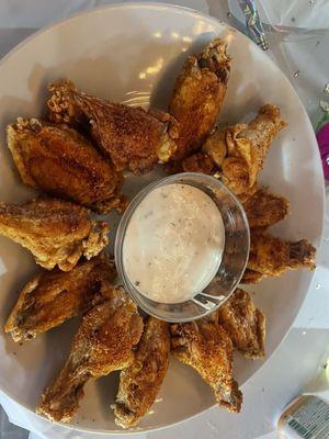 Delicious chicken wings