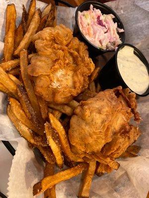 Black and Tan fish and chips