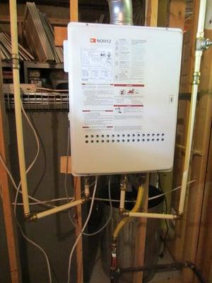 Fixed a water heater install done by another company. 