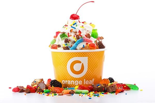 Become an Orange Leaf Patron...and learn the art of FroYo mixology!