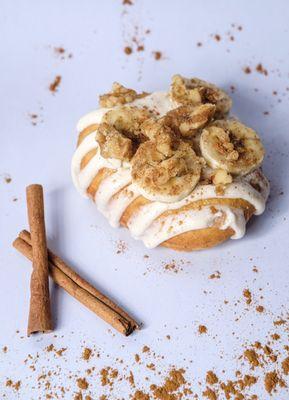 Curious George: House Maple Frosting, Bananas, Walnuts, Cinnamon