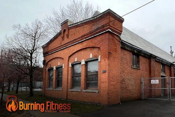 Burning Fitness Personal Training Gym at 1048 Niagara - Building Exterior