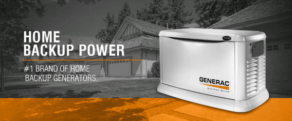 Whole Home Generac Generators start at $123.00 per month!