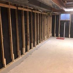 Basement waterproofed