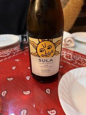 Sula Vineyards 2020 Chenin Blanc