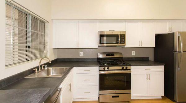 Kitchen with Stainless Steel Appliances