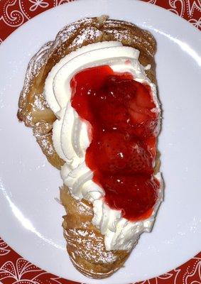 Strawberry Lobster Tail. Now this is heaven on earth!