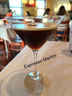 Expresso Martini is delicious