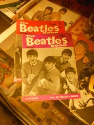 In the back room is a huge collection of Beatles memorabilia on display. There's also a small shrine to Elvis back there.