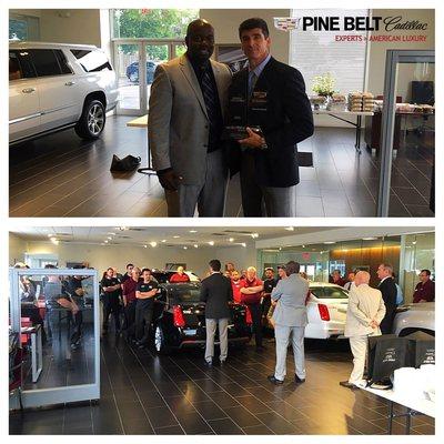 Pine Belt Cadillac would like to thank all of our loyal employees & customers for helping us achieve Cadillac "Dealer of the Year" honors.