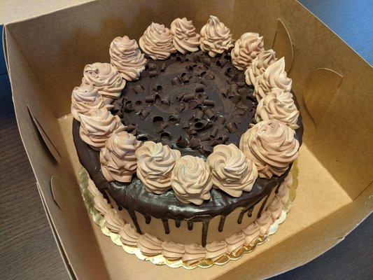 Chocolate buttercream cake