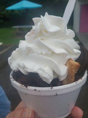 Oreo sundae