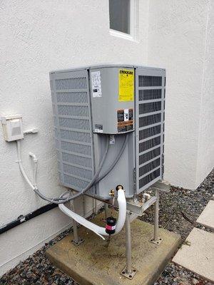 Allied 2.5 ton condenser installation