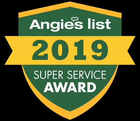 We're proud to have received this honor for 14 years in a row. Look at our over 650 reviews on Angie's List (now Angi)!