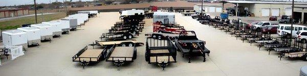 We are the largest trailer dealer in the Coastal Bend!