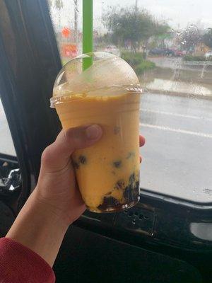 Mango Smoothie Boba