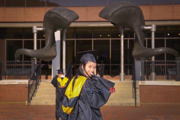 Graduation portrait