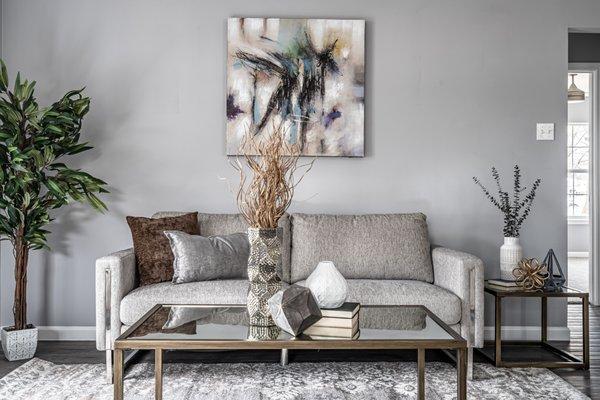 Vacant Home Staging - Family Room