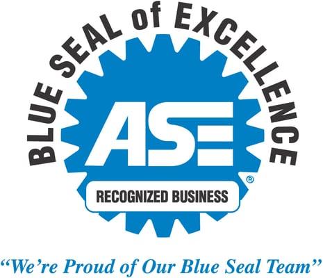 All of our crew, Techs and Service Consultants are ASE Certified!