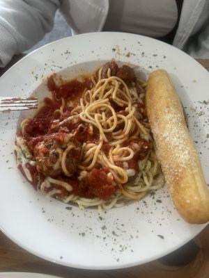 Spaghetti and Meatballs