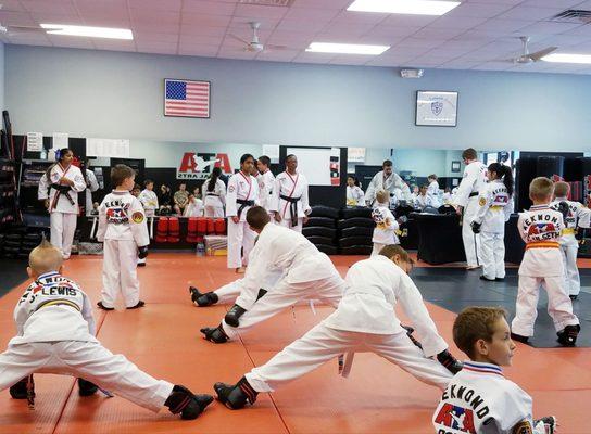 ATA karate classes...