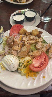 House salad with Grilled Chicken