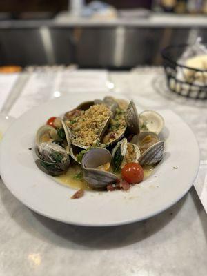 Steamed clams