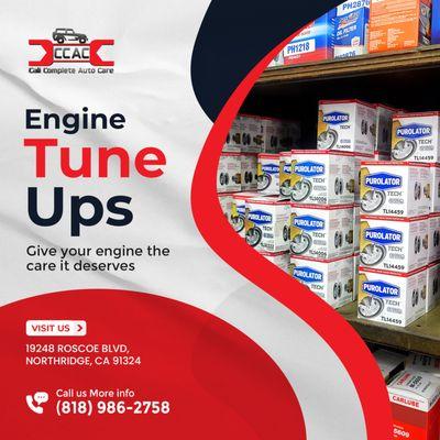 Engine Tune ups ! 

Come stop by for Amazing deals!