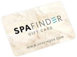 We accept Spa Finder Gift Cards