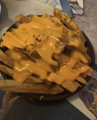 The cheese fries