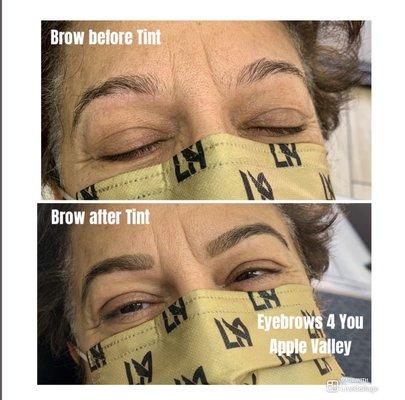 Tint Brows!