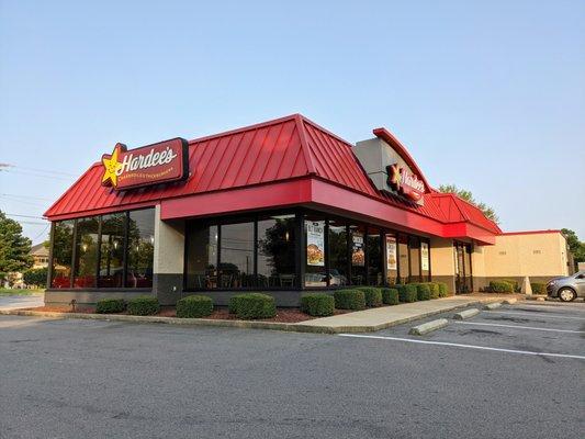 Outside. Storefront. Freestanding building on 54 near I-40.