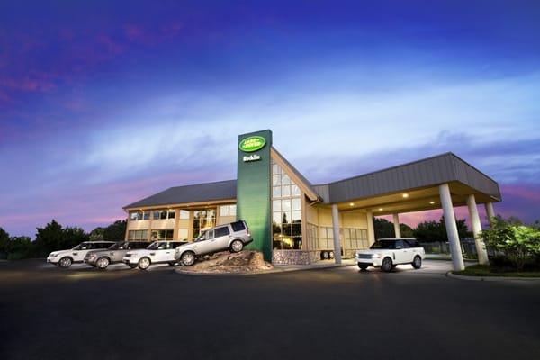 Land Rover Rocklin storefront.