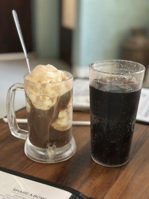 SUPERIOR ROOT BEER FLOAT  / SUPERIOR ROOT BEER (house-made with thermal spring water & real honey. caffeine free)